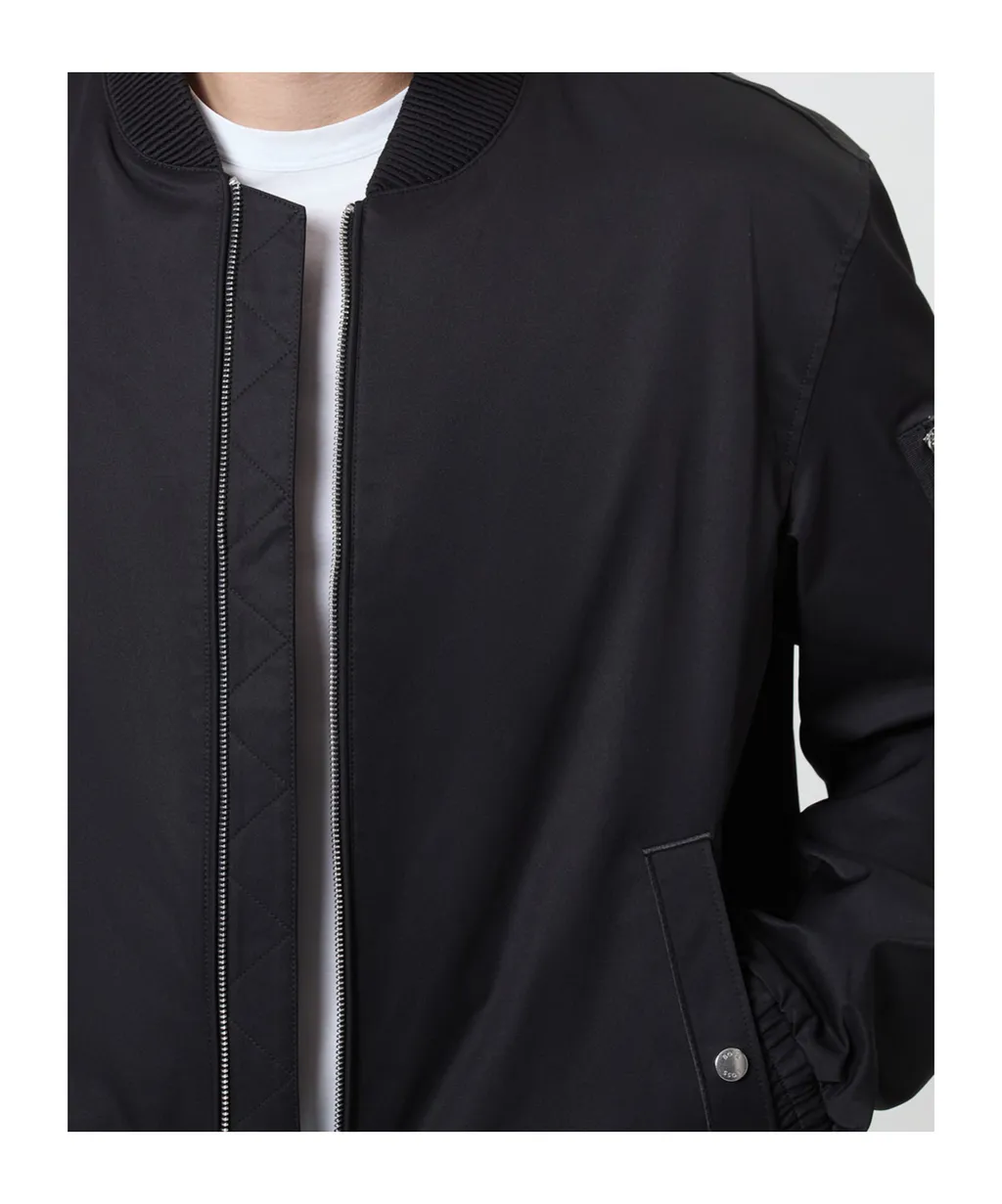 Zip-Up Bomber Jacket