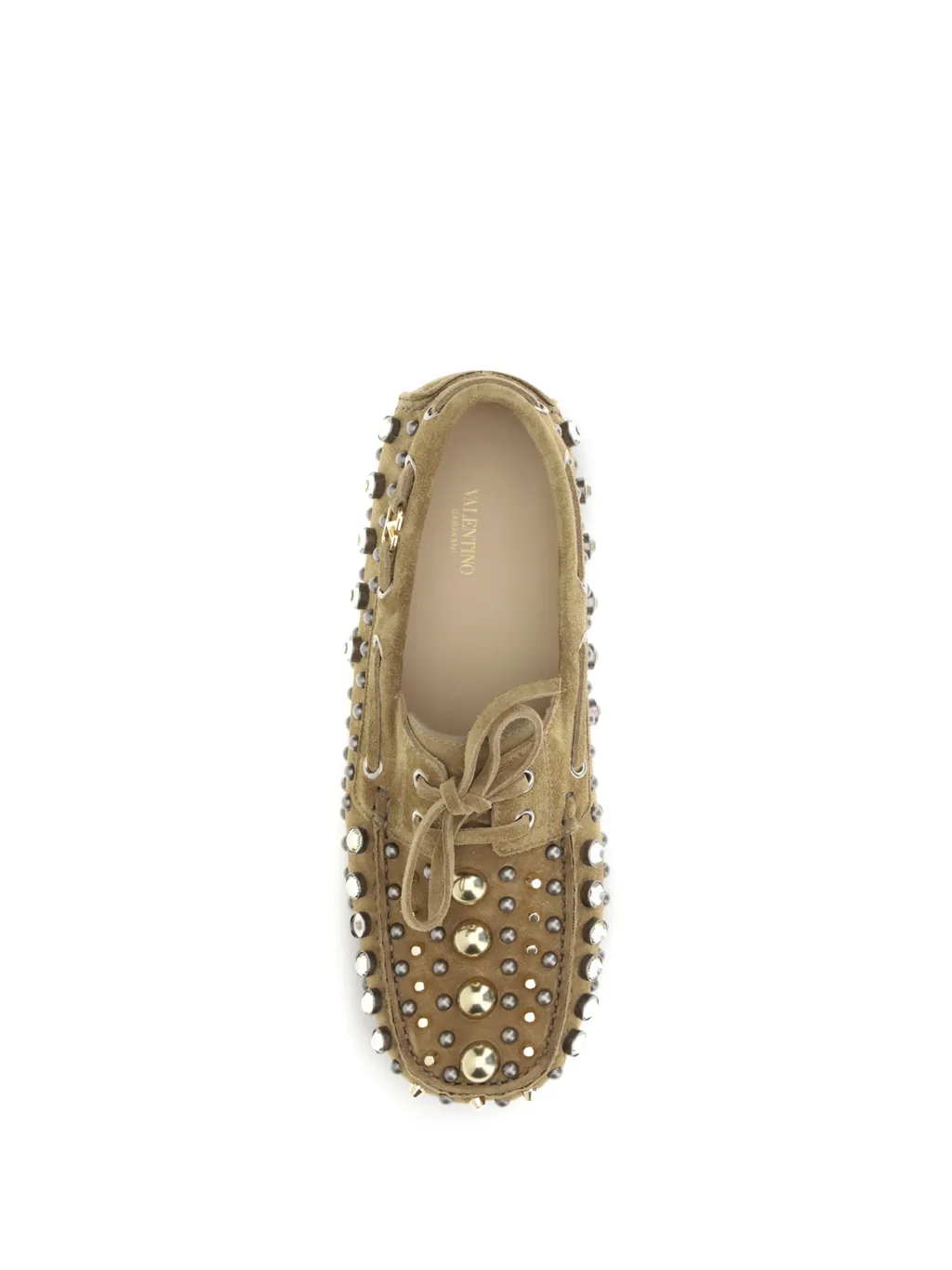 Crystal-Embellished Loafers
