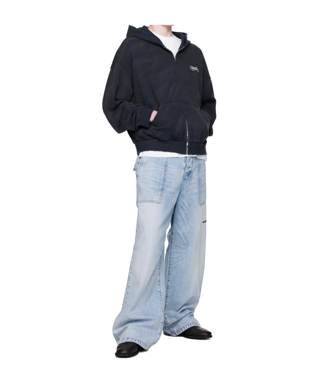 Patch-Pocket Jeans