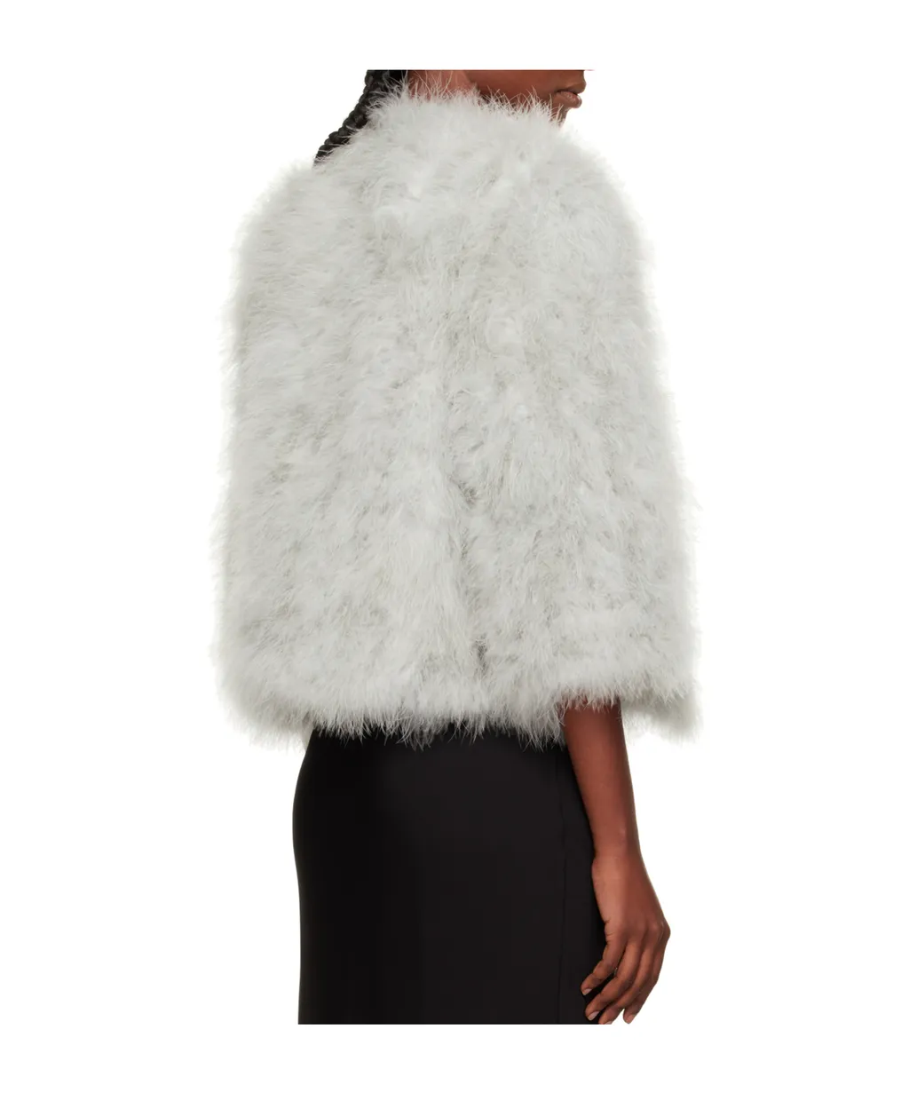 Short Feather Jacket