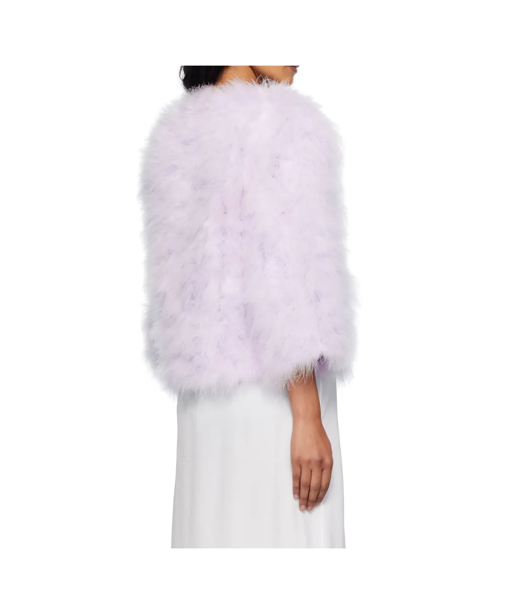 Short Feather Jacket