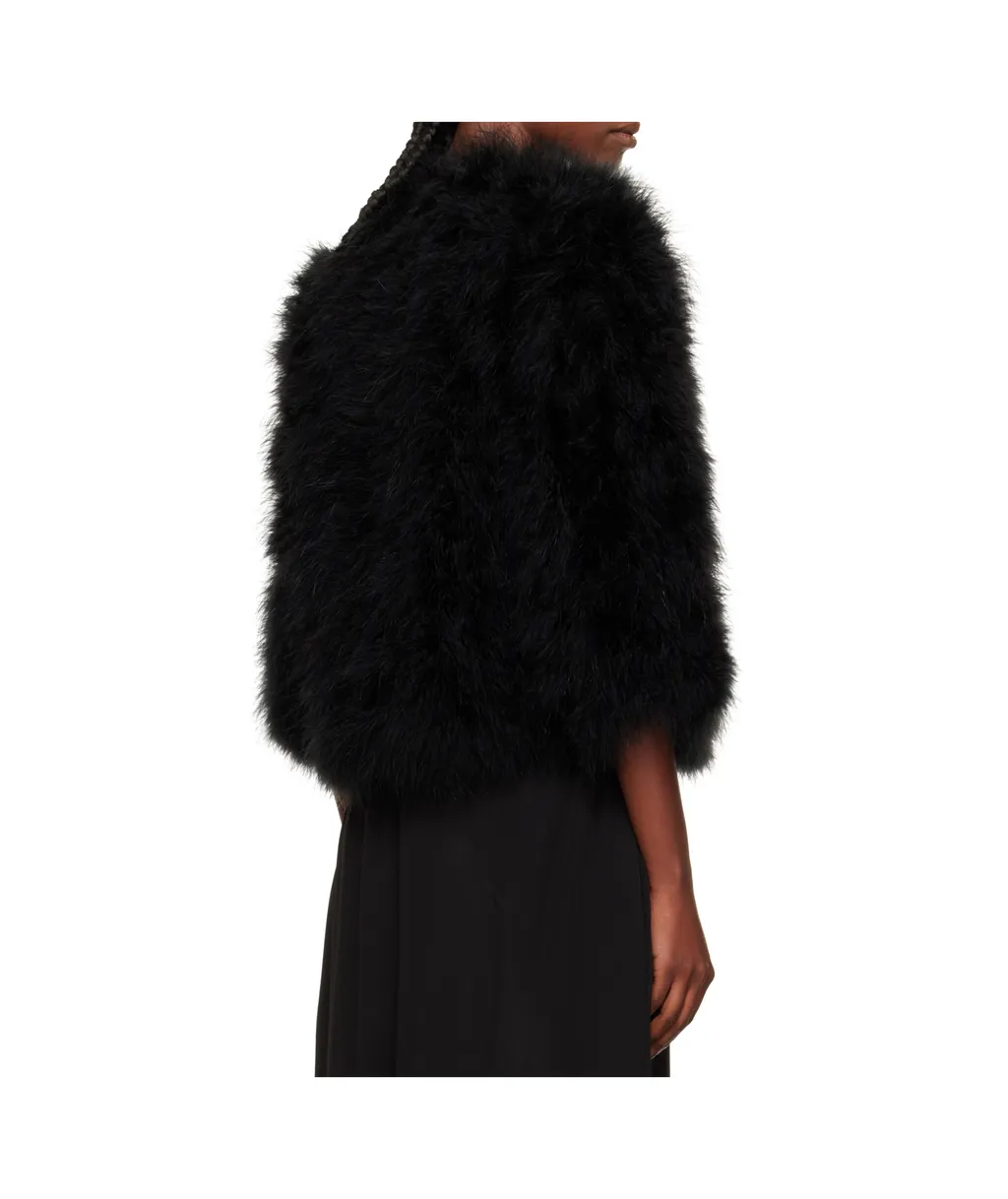 Short Feather Jacket