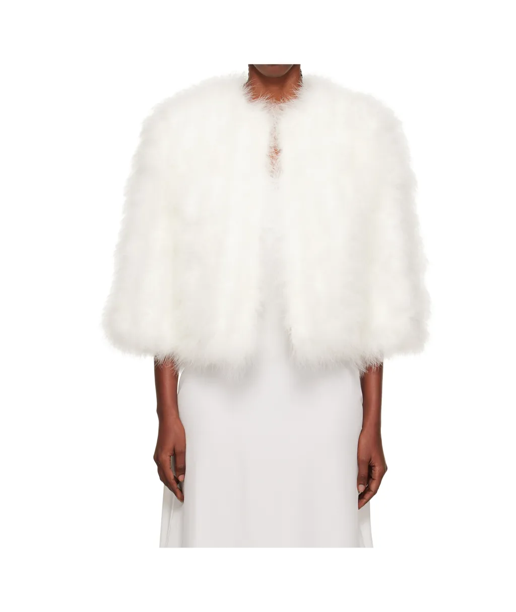Short Feather Jacket