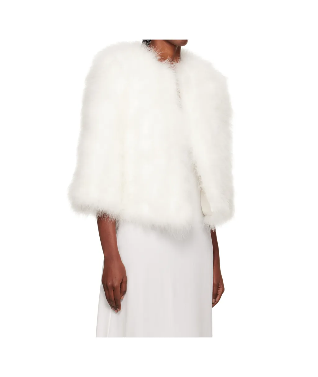 Short Feather Jacket