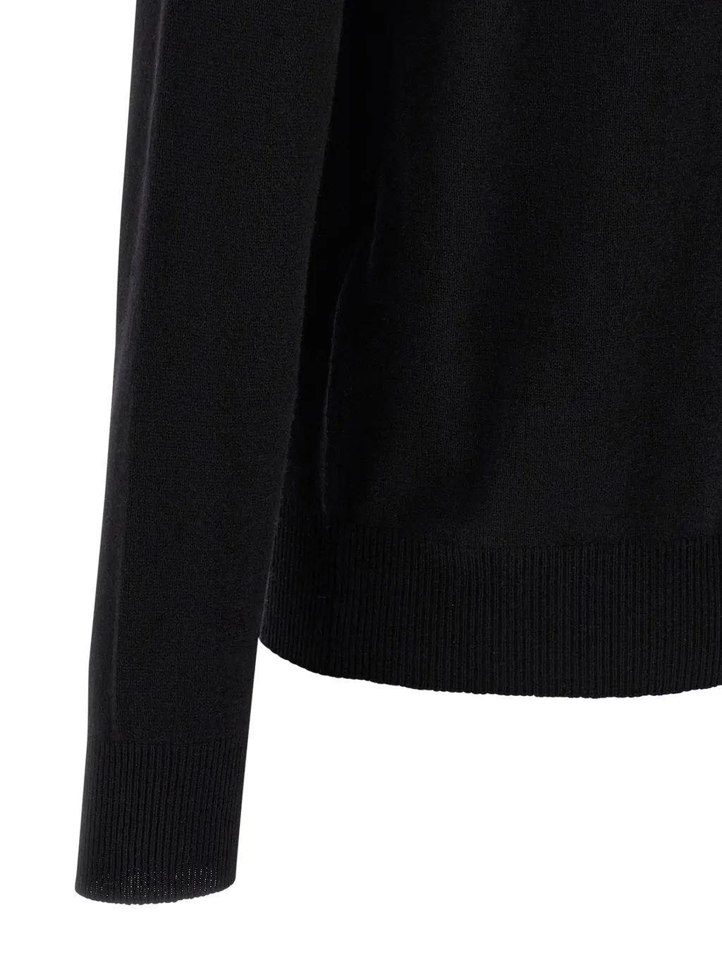 Saint Laurent Long-Sleeved Polo Sweater
