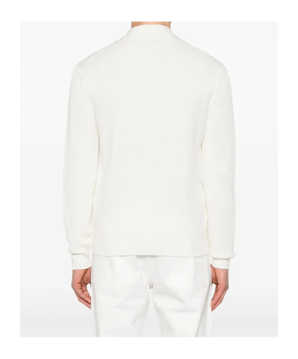 Tom Ford Botton-Detailed Shawl Collar Jumper