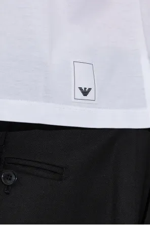 Logo-Patch Cotton T-Shirt