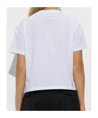 Logo-Patch Cotton T-Shirt