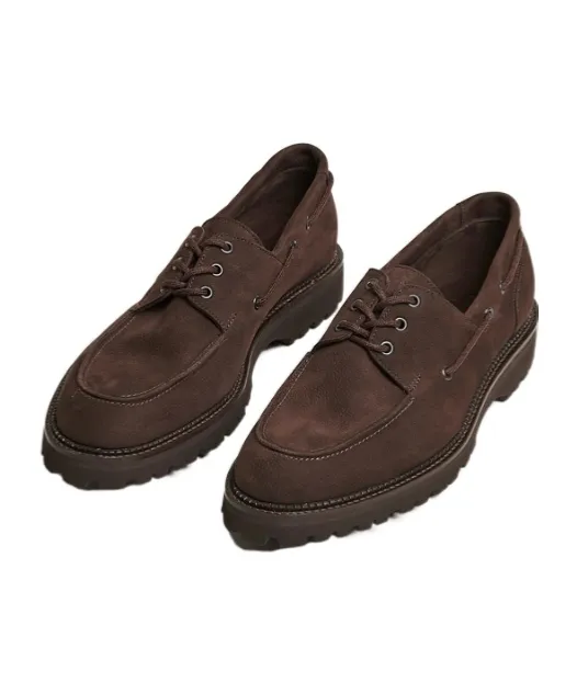 Lace-Up Boat Shoes