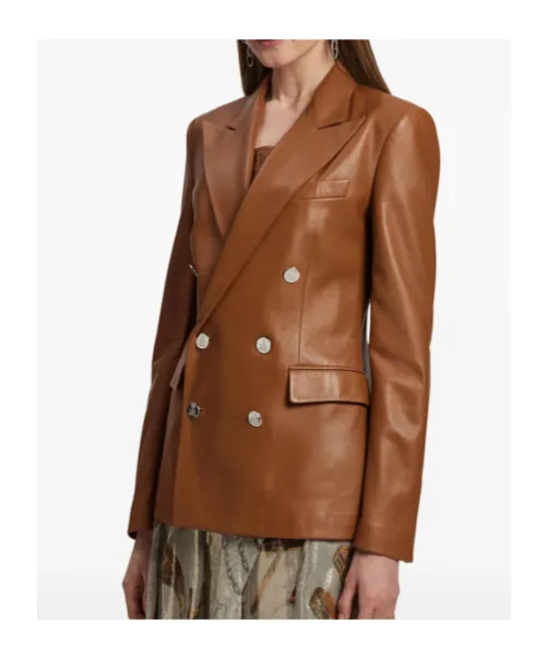 Camden Leather Blazer