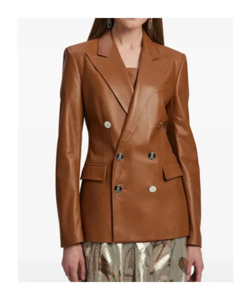 Camden Leather Blazer