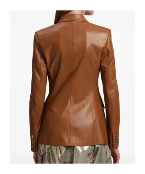 Camden Leather Blazer