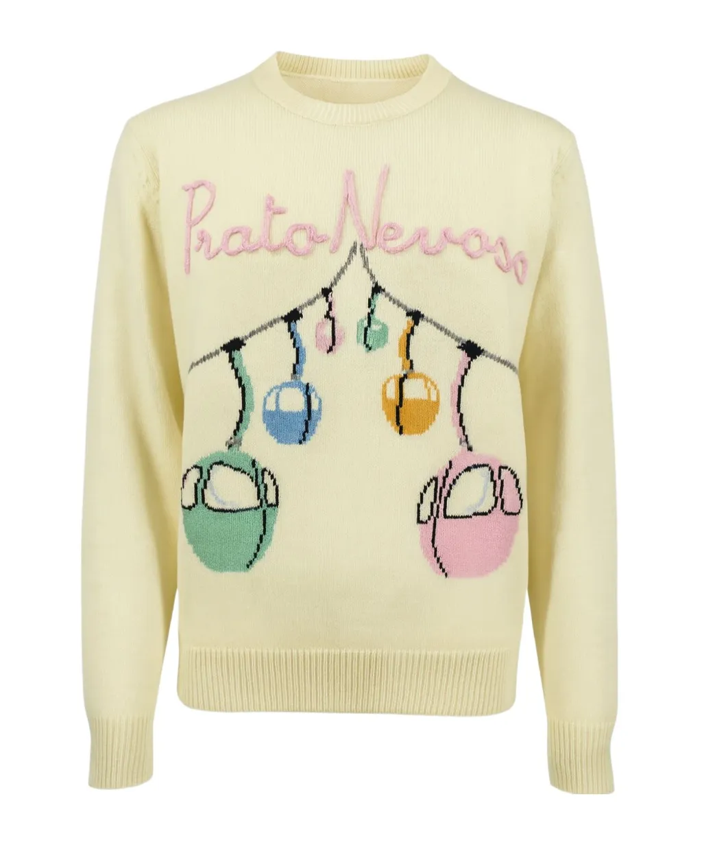 Embroidered Cable Car Knitwear