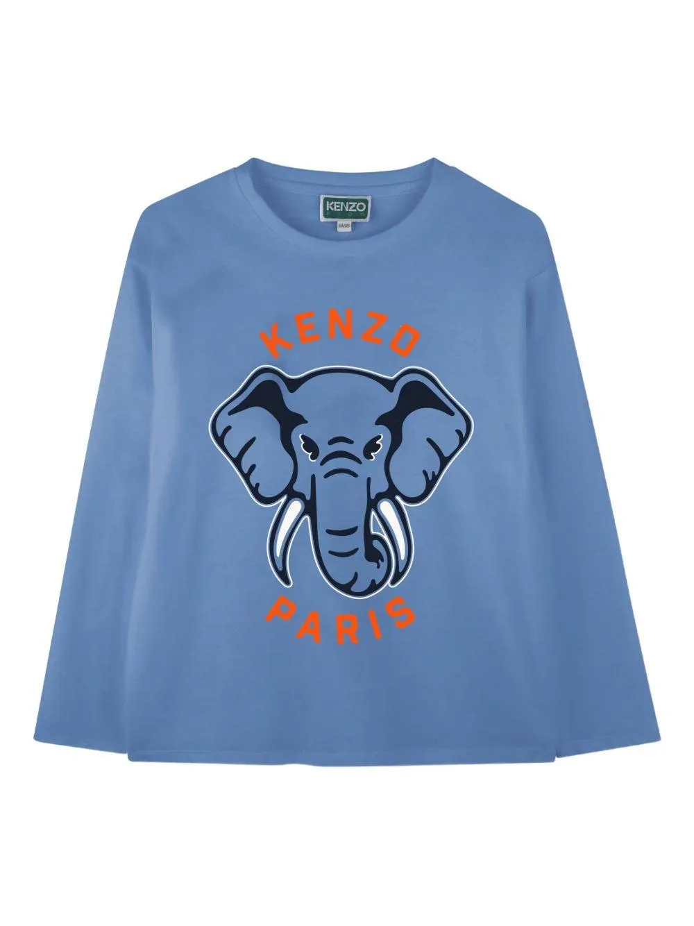 Elephant-Graphic Long-Sleeve T-Shirt