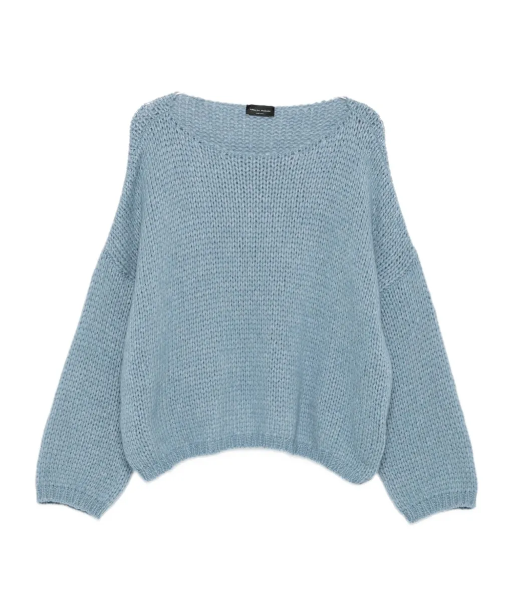 Long-Sleeved Knitted Sweater
