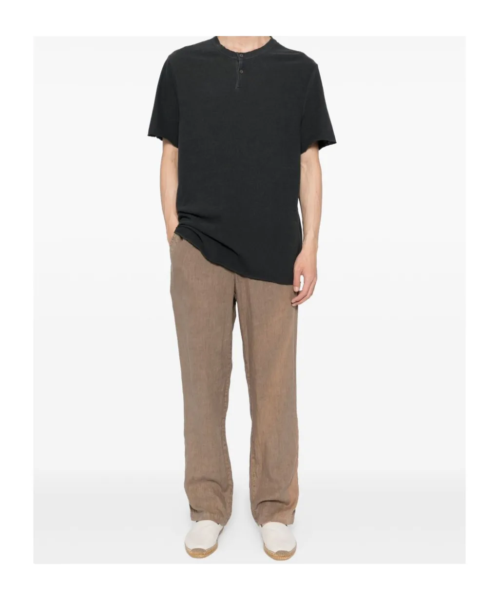 Button Detail T-Shirt