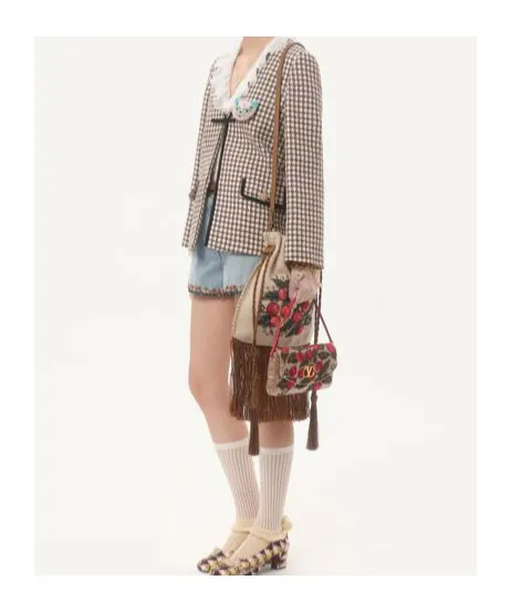Patterned Shoulder Bag