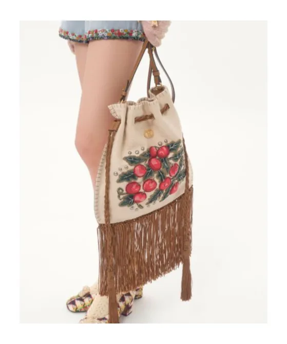 Patterned Shoulder Bag