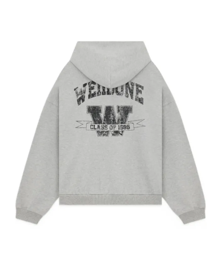 Zip-Up Logo Hoodie