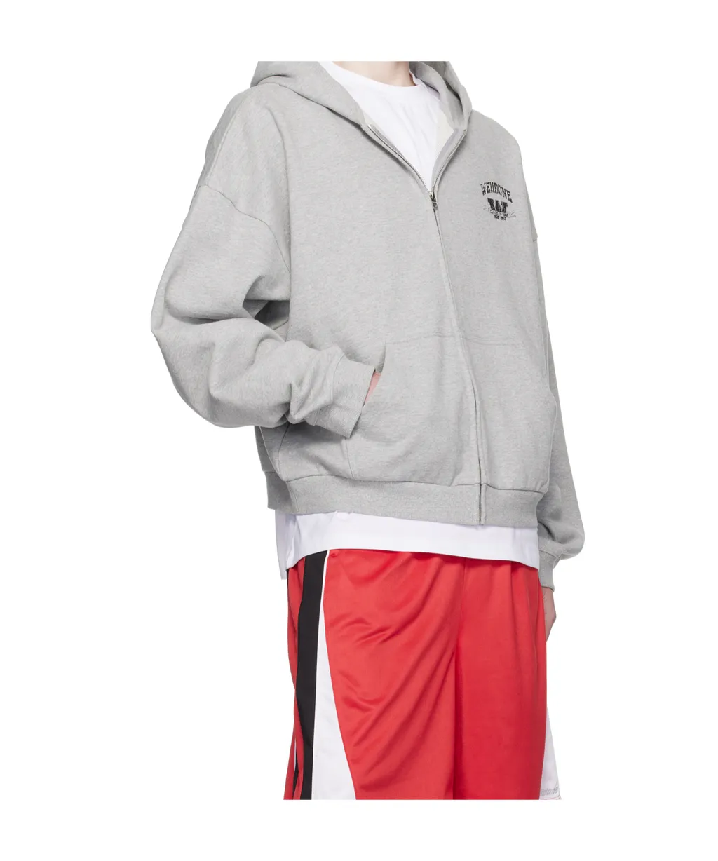 Zip-Up Logo Hoodie