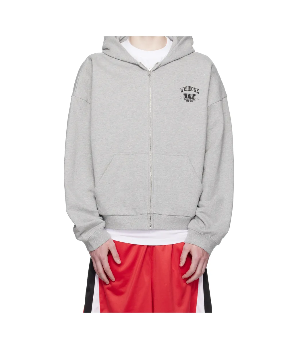 Zip-Up Logo Hoodie