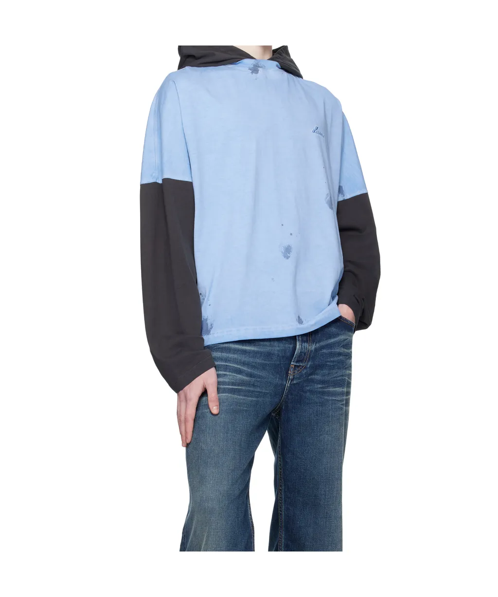 Painted Long-Sleeved Hoodie