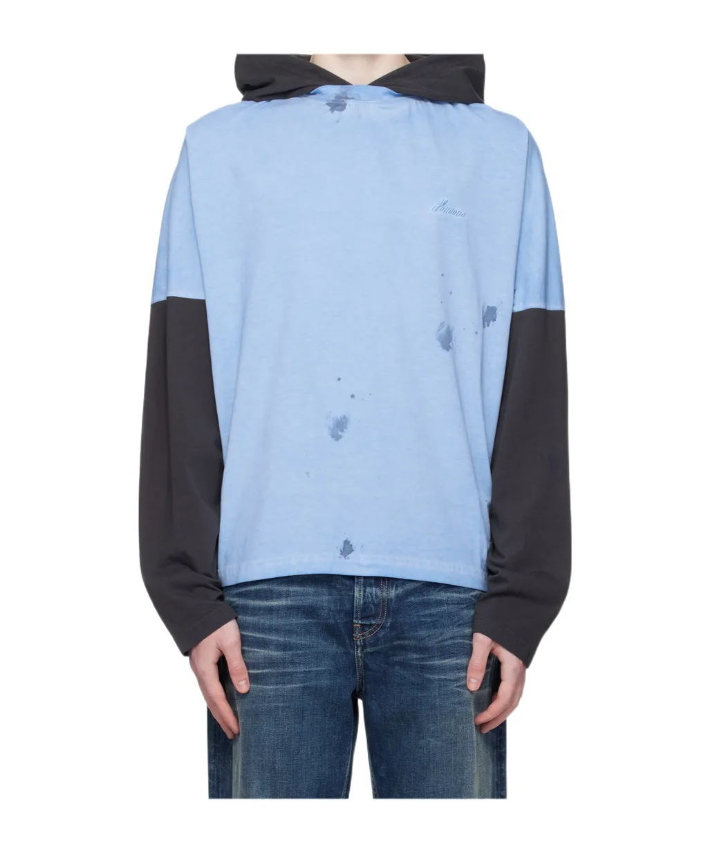 Painted Long-Sleeved Hoodie