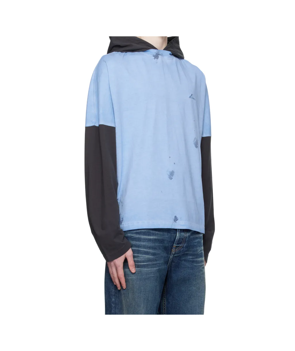 Painted Long-Sleeved Hoodie