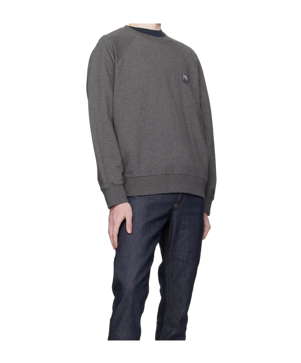 Bold Fox Head Patch Sweatshirt