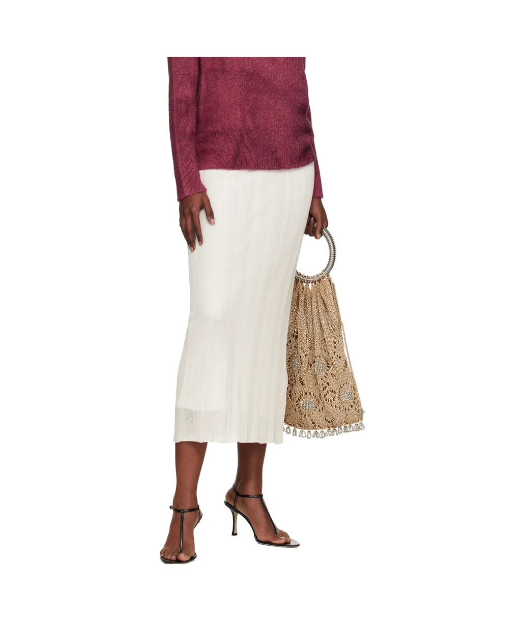Elastic Waist Skirt