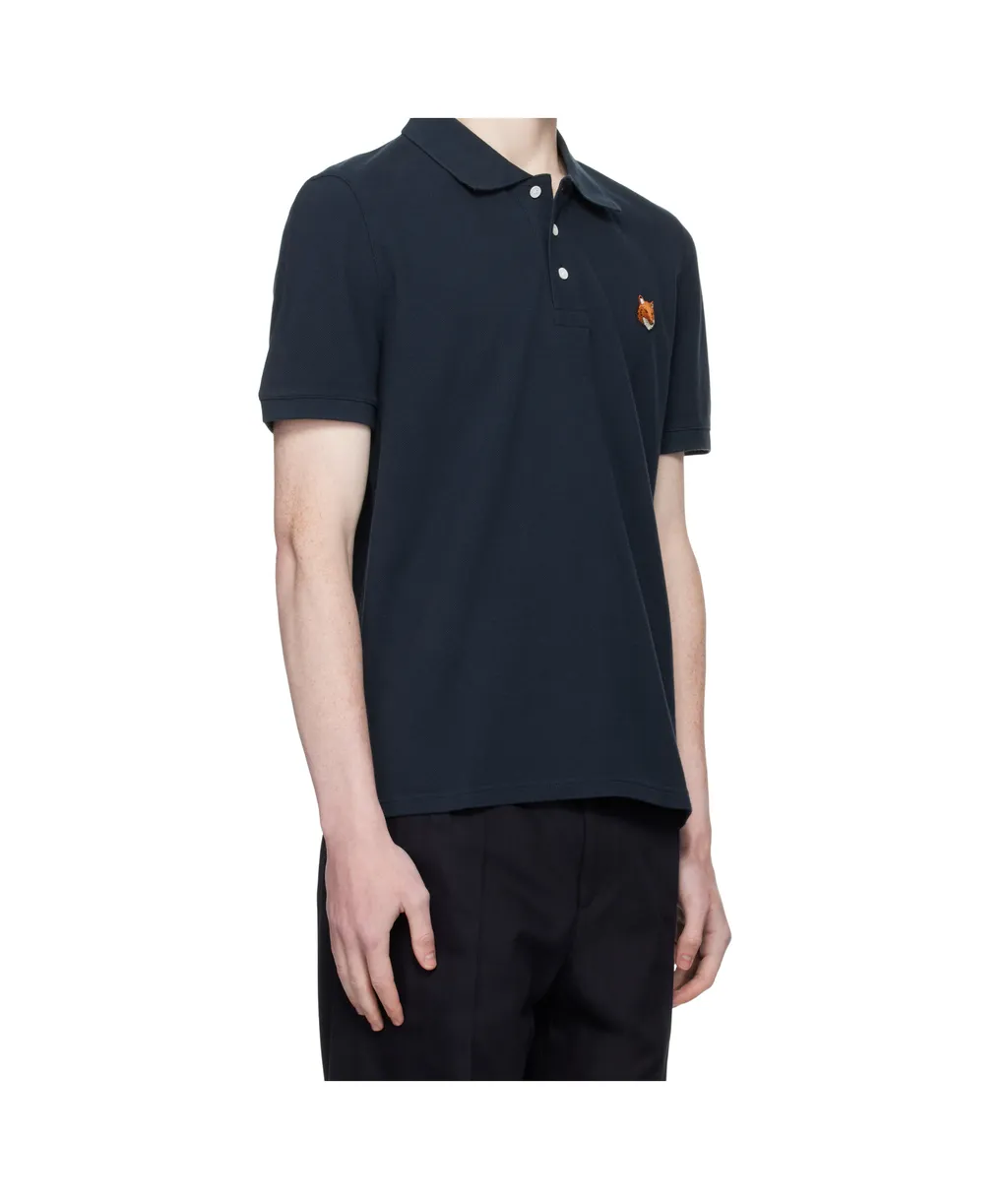 Maison Kitsuné Fox Head Polo Shirt