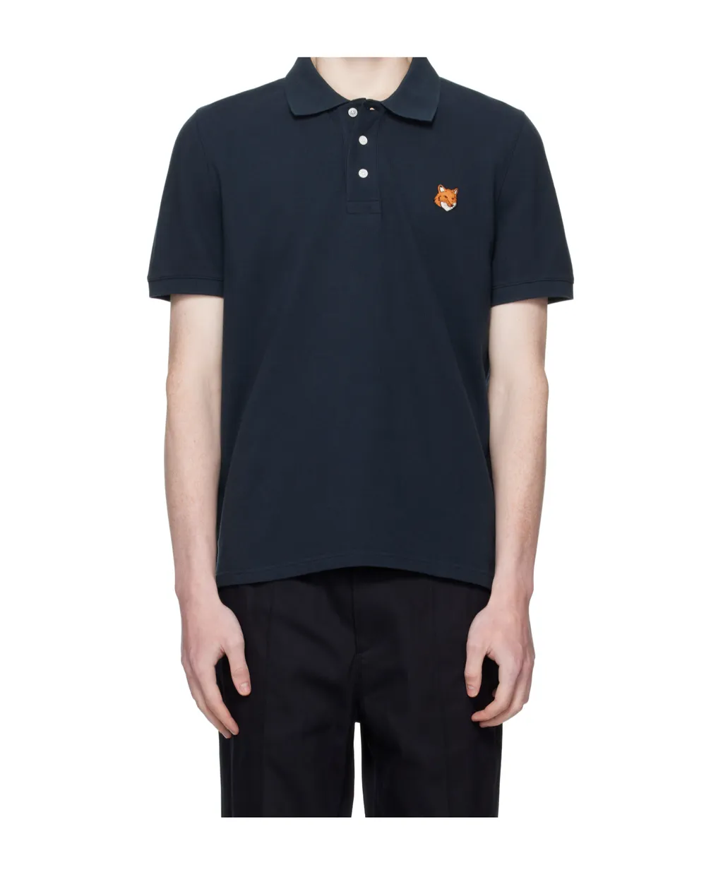 Maison Kitsuné Fox Head Polo Shirt