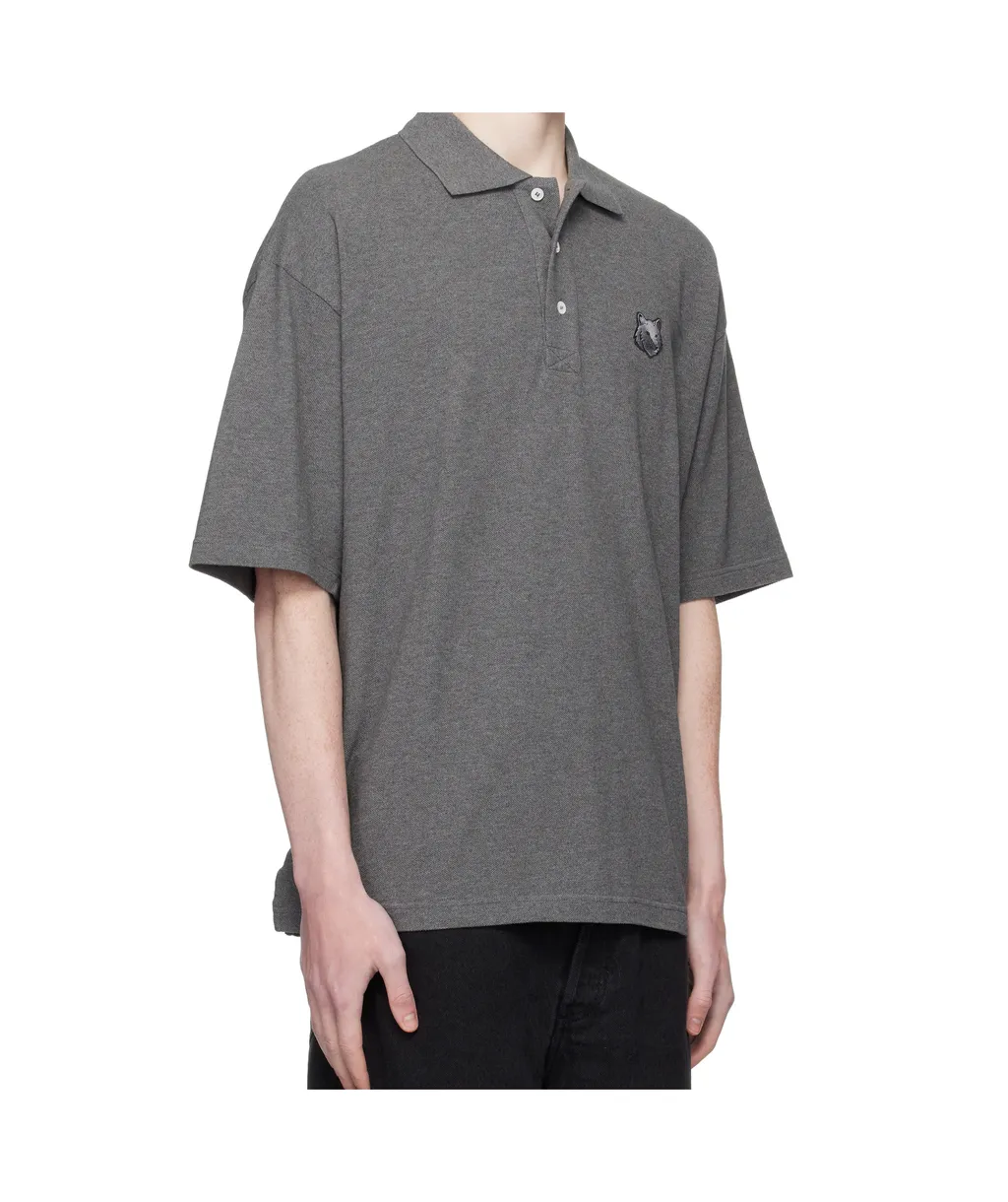 Bold Fox Head Patch Polo