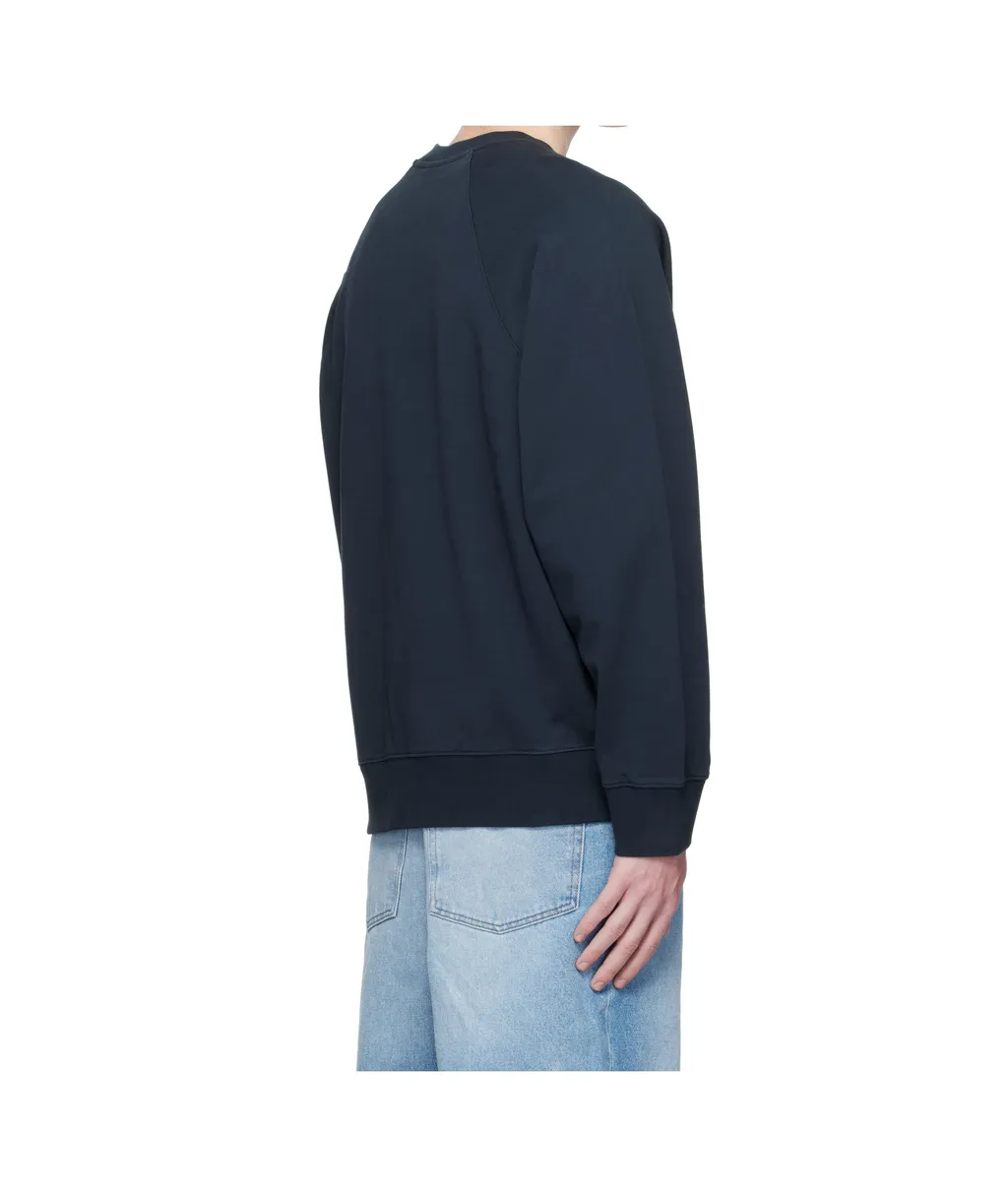 Embroidered-Logo Patch Sweatshirt