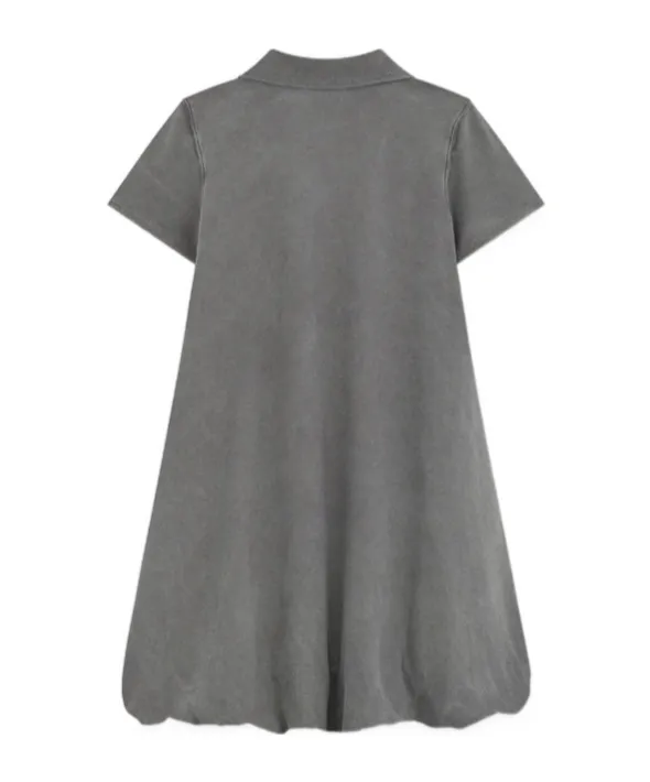 Logo-Embroidered Polo Dress