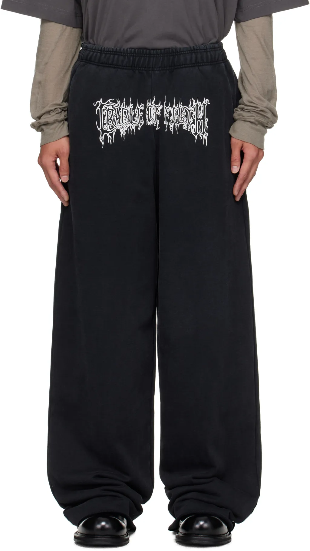 Vetements Cradle Of Filth Baggy Terry Sweatpants