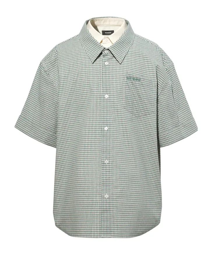 Embroidered-Logo Shirt