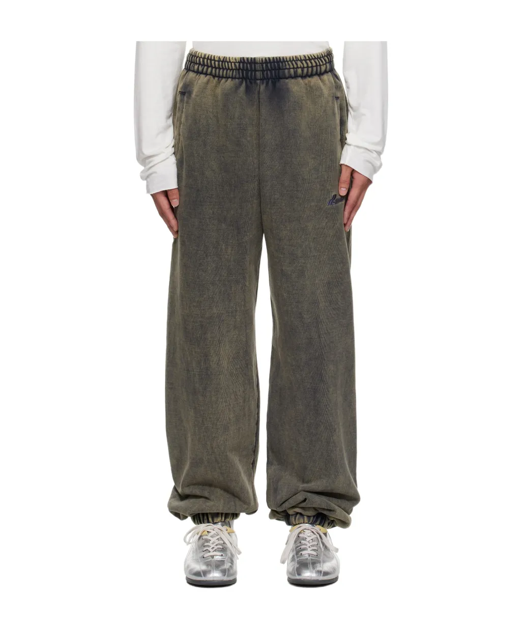 Elasticated-Cuff Logo Trousers