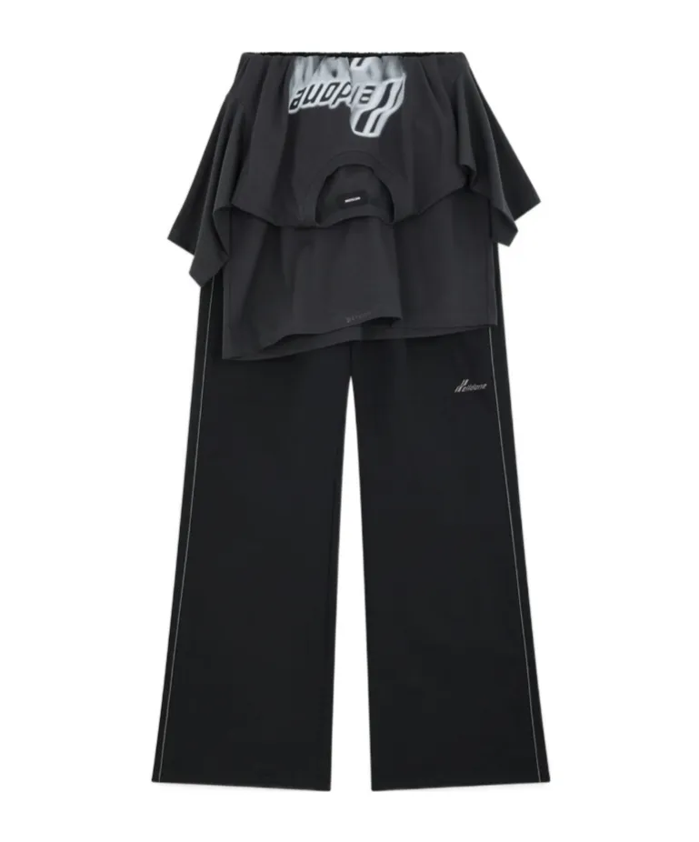 Layered Track Pants