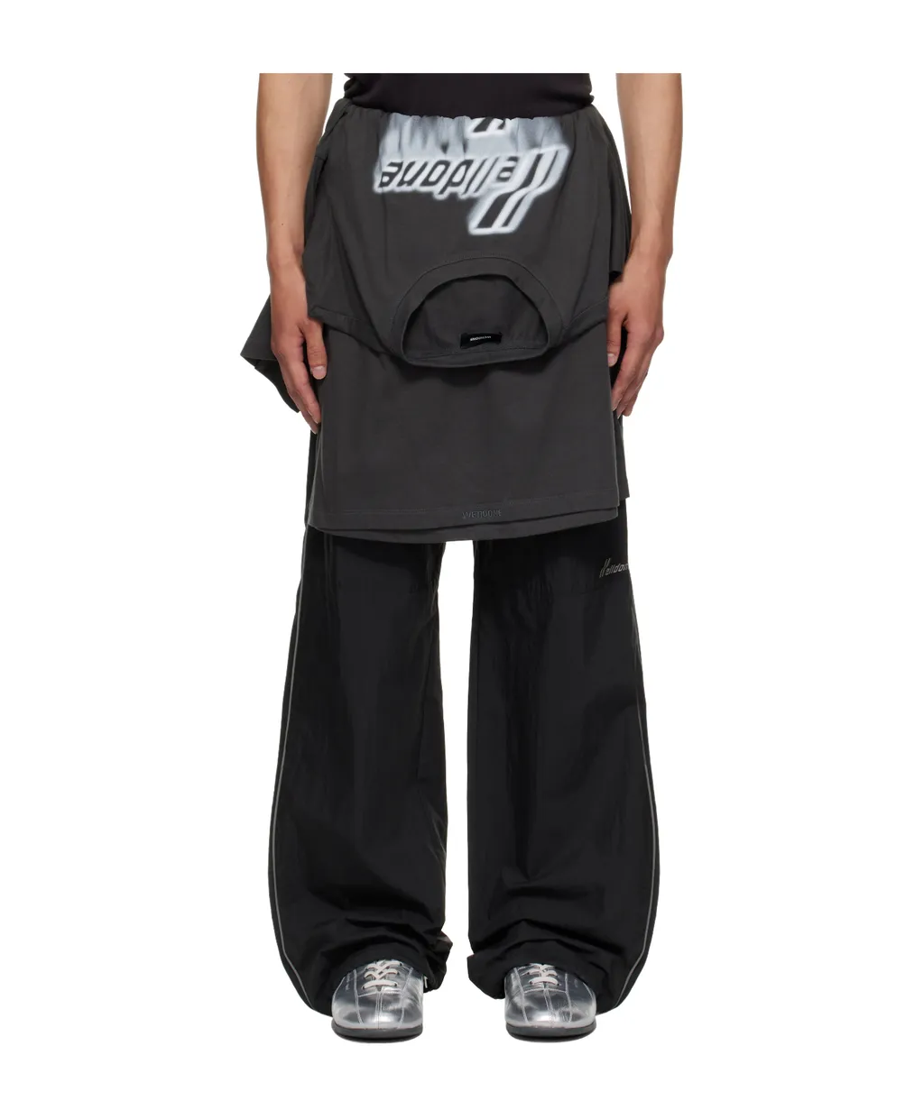 Layered Track Pants