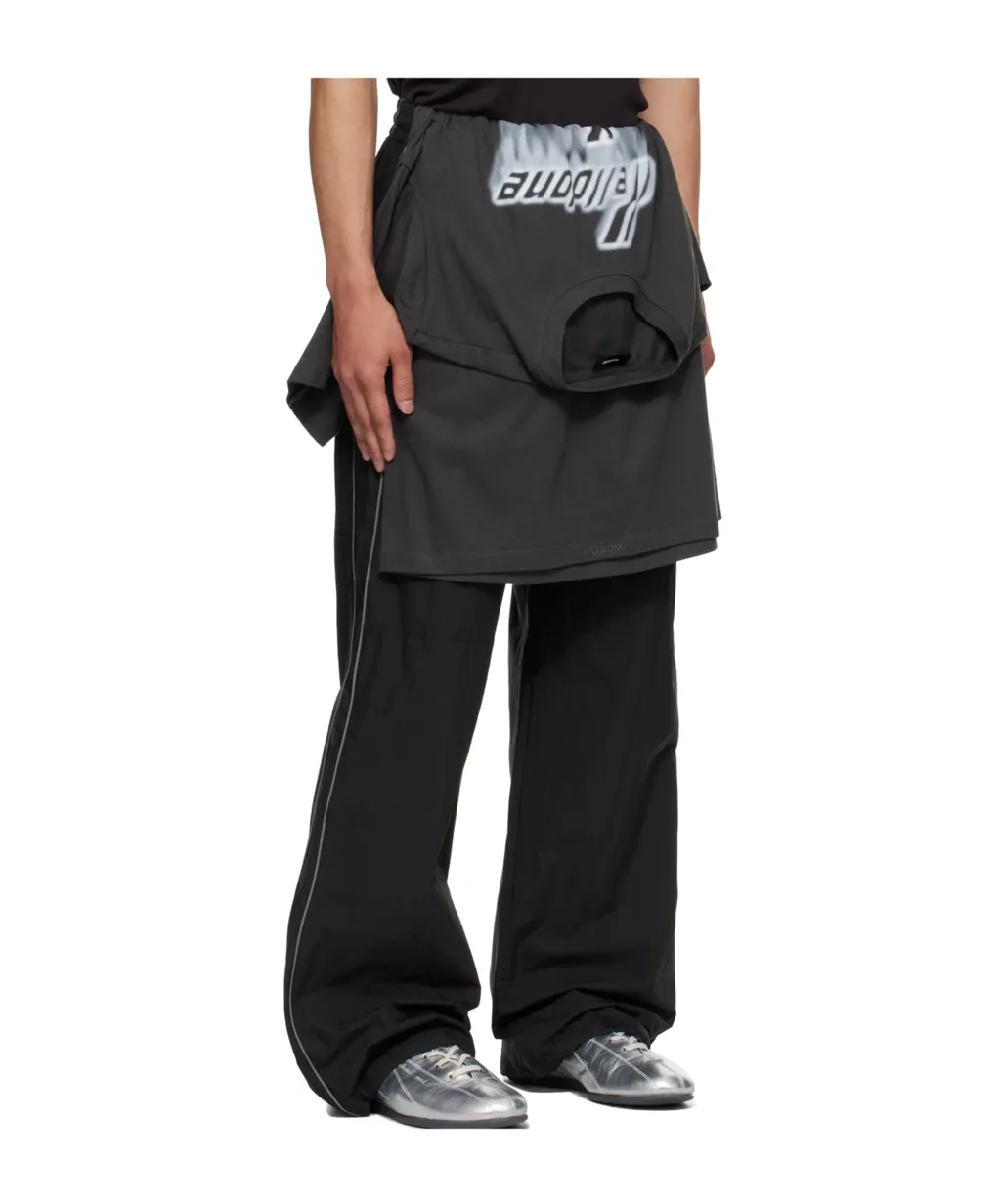 Layered Track Pants