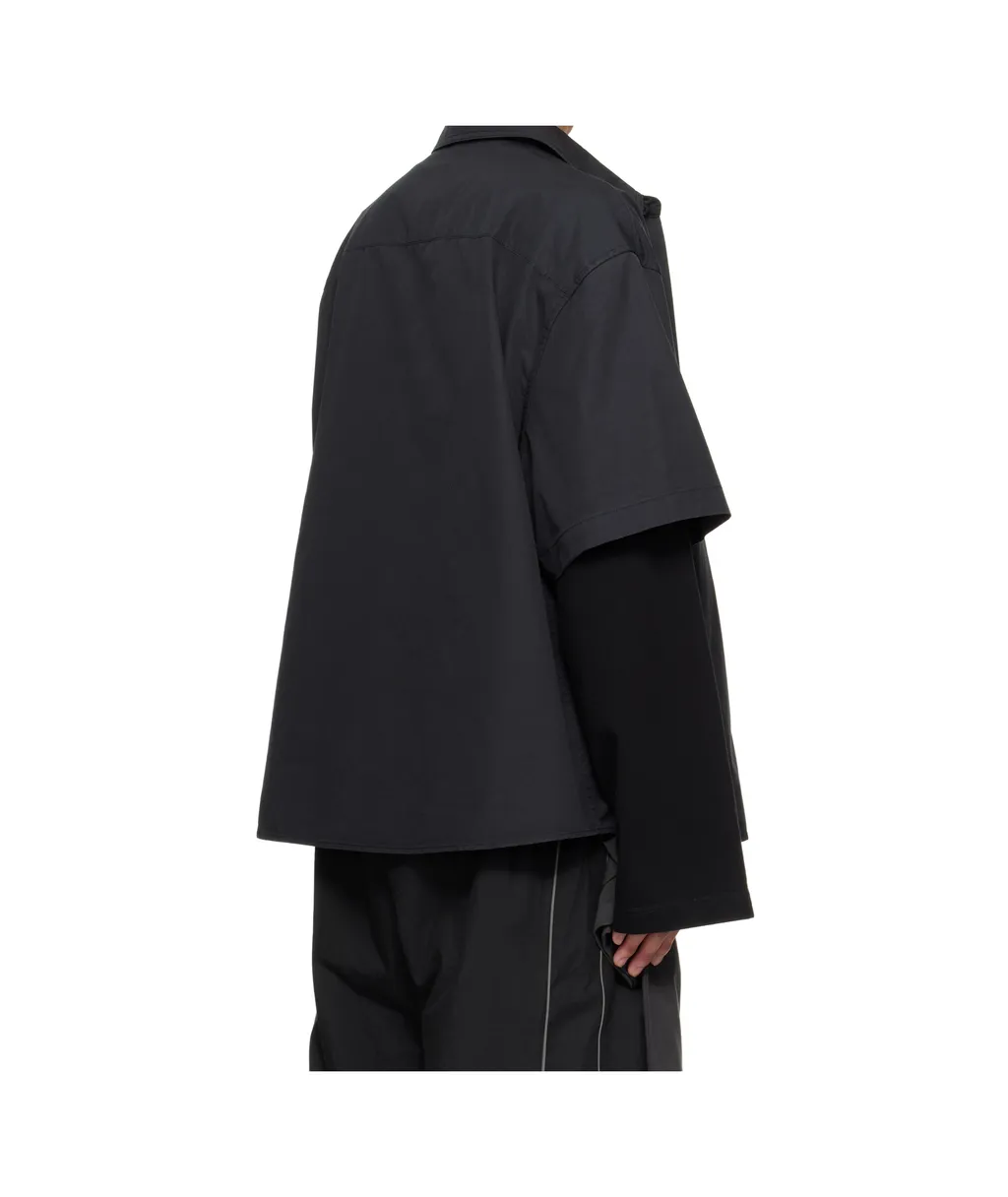 Double-Layered Cotton Shirt
