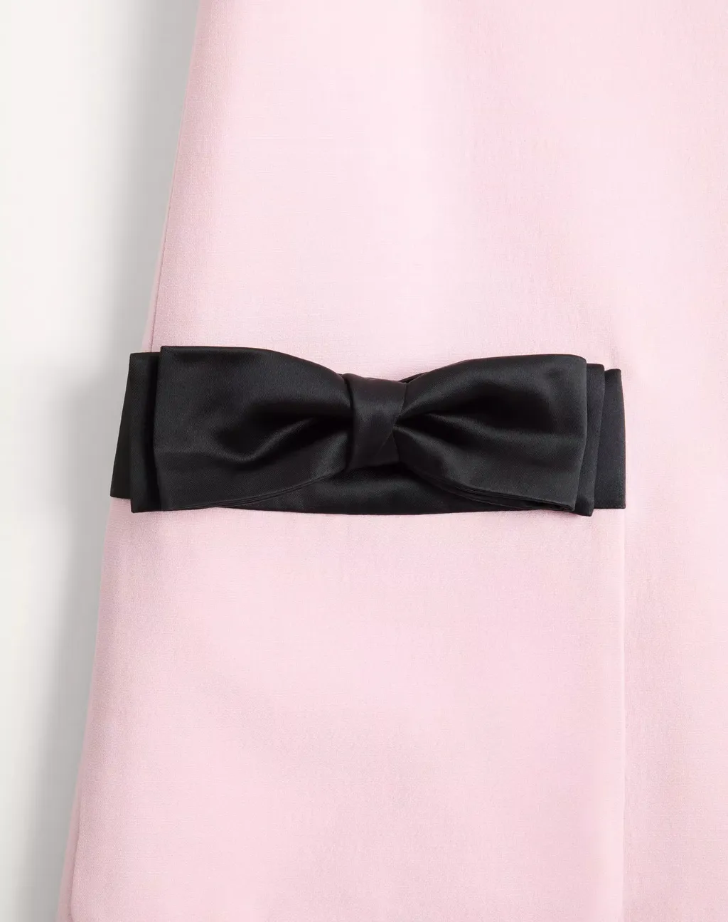 Valentino Crepe Couture Bow Detailed Mini Dress