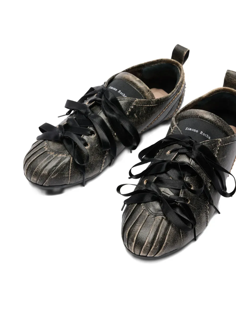 Lace-Up Low-Top Sneakers
