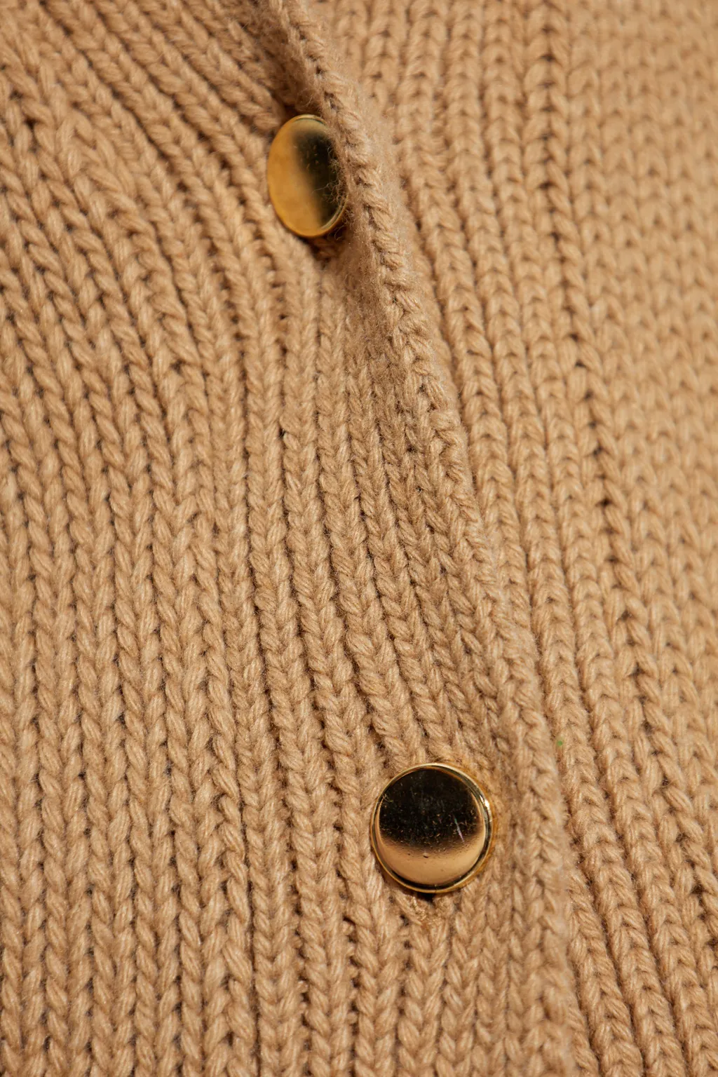 Balloon-Sleeve Cardigan