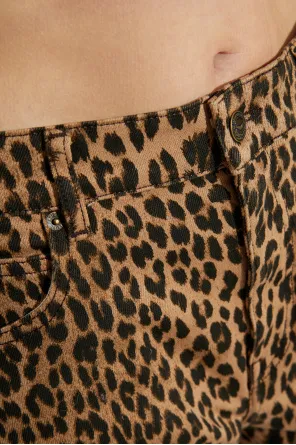 Leopard Print Casual Pants