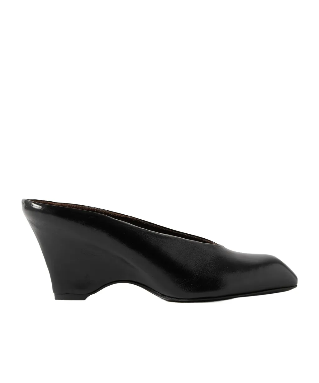 Wedge Heel Mules