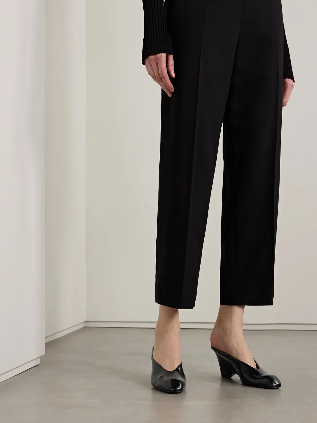 Wedge Heel Mules
