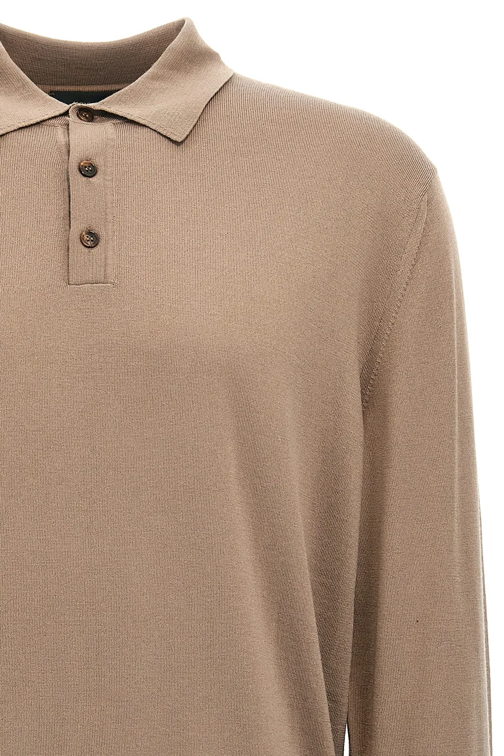 Zanone Long-Sleeve Polo Shirt