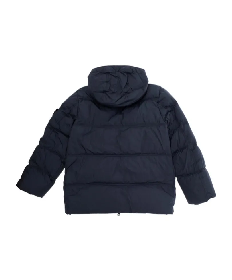 Hooded Quilted Down Jacket